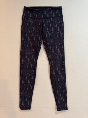 lululemon athletica Black Geometric High-Rise Leggings